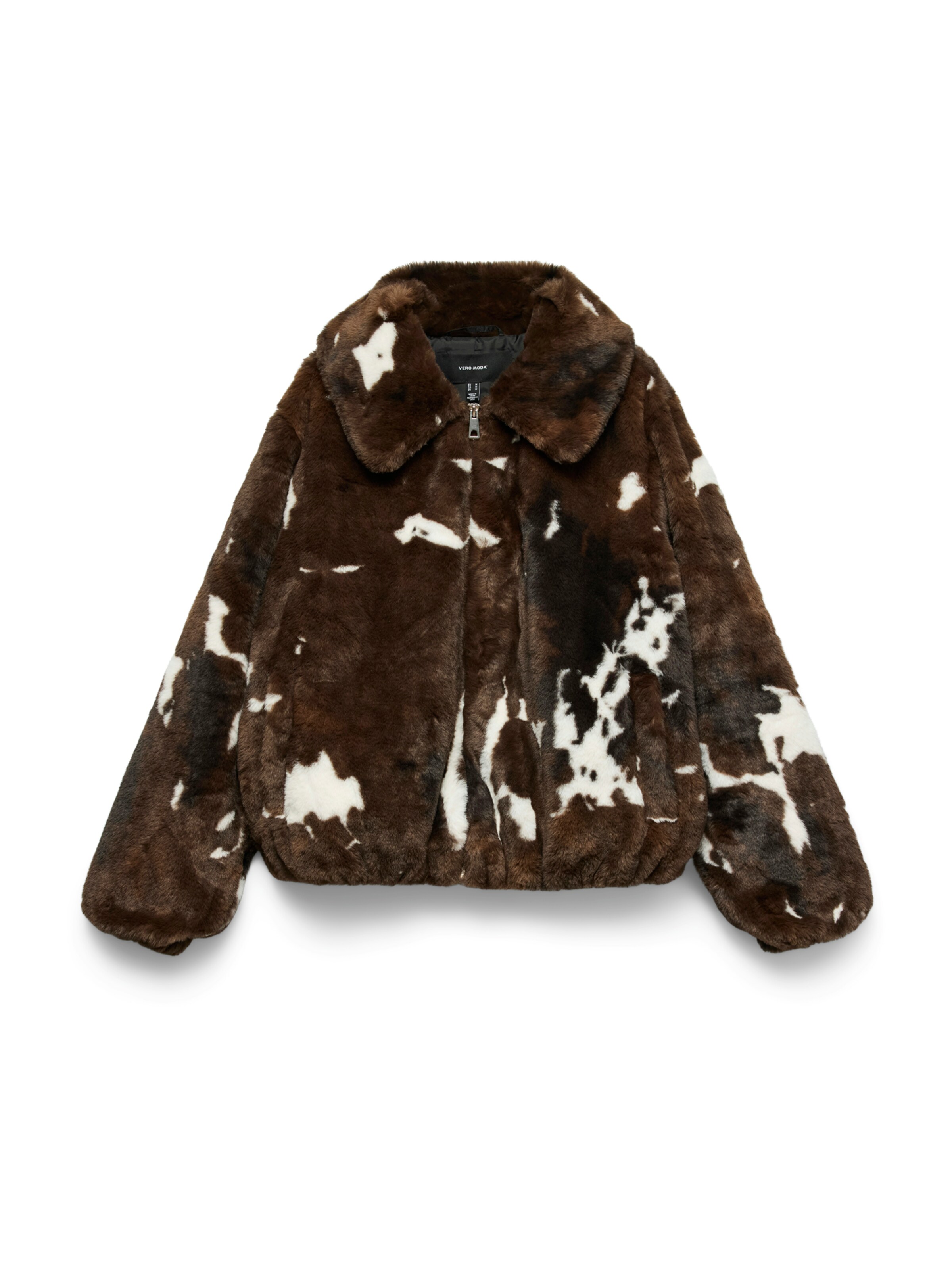 VERO MODA - Chaqueta de entretiempo en marrón: frente