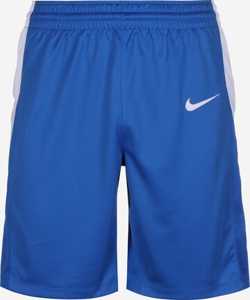 Pantalon de sport 'Team Stock 20' NIKE en bleu : devant