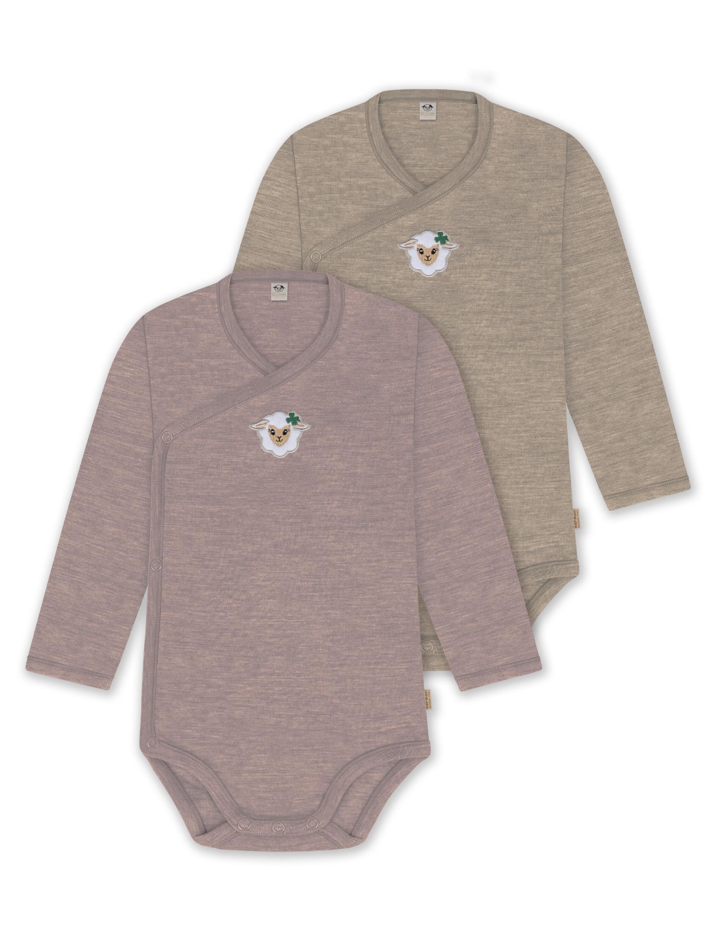 normani Rompertje/body 'Kaitaia' in Grijs: voorkant