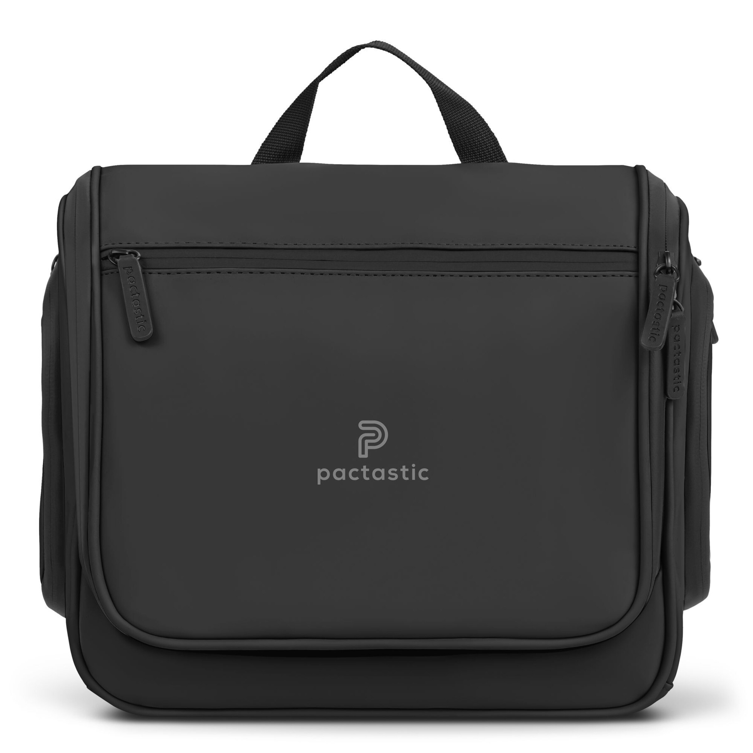 Pactastic Kulturtasche 'Urban Collection' in Schwarz: Vorderseite