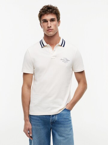TOMMY HILFIGER Poloshirt in Beige: Vorderseite