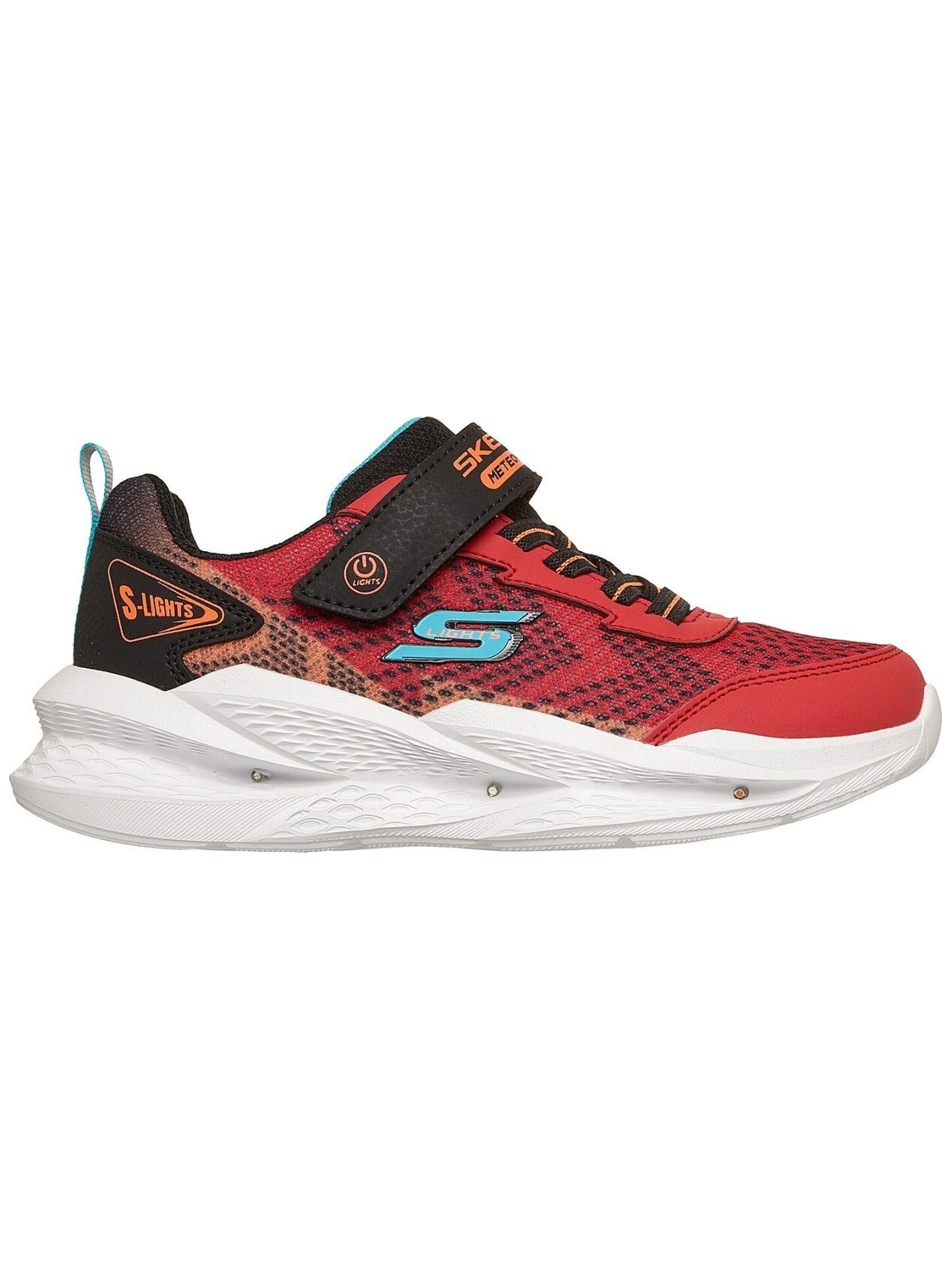 SKECHERS Sports shoe 'Skechers Meteor-lights 2.0' in Red