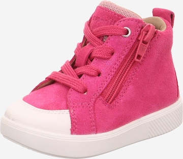 Sneaker 'Supies' di SUPERFIT in rosa: frontale