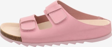 Legero Pantolette 'Clear' in Pink