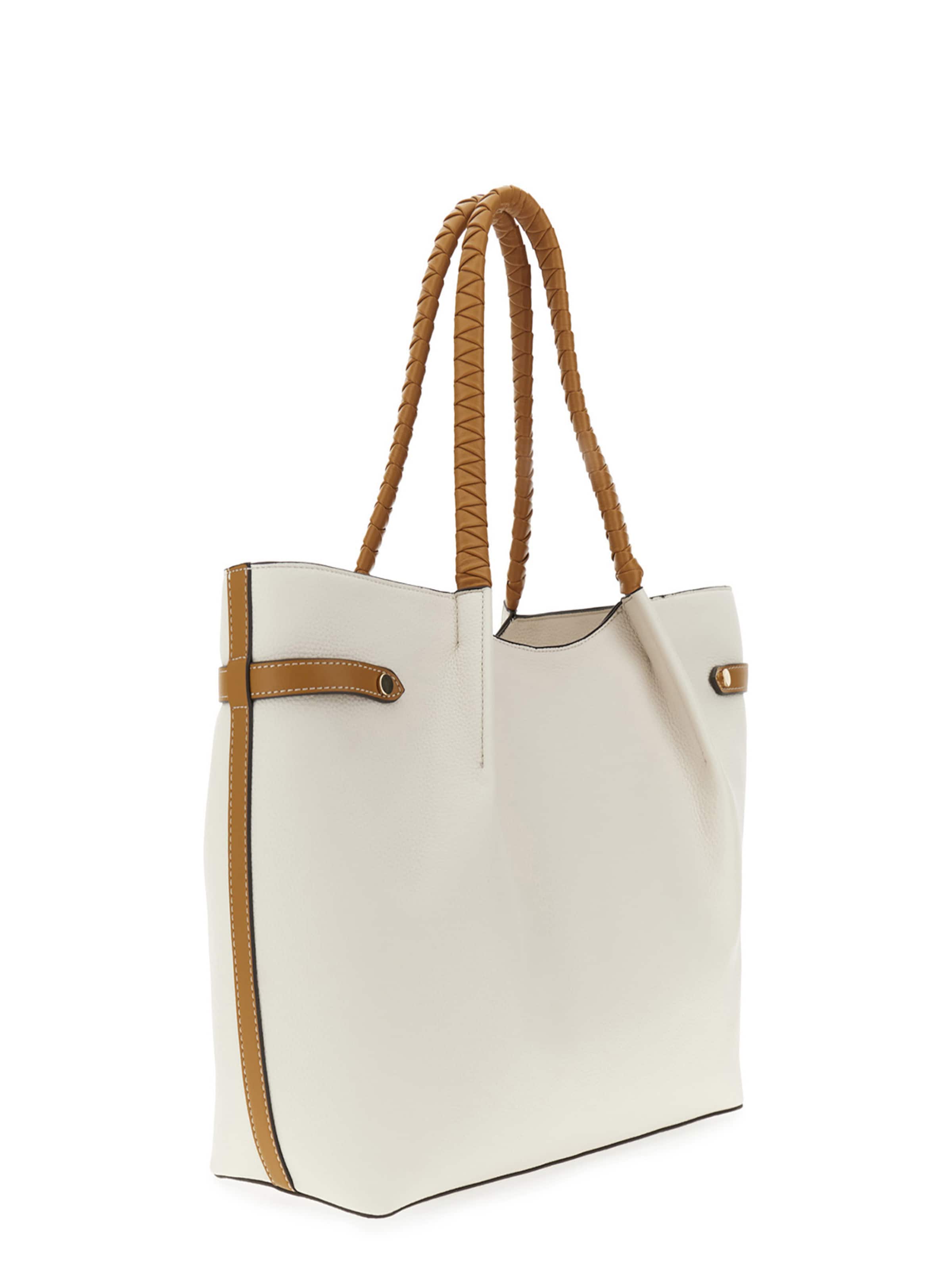 Borsa a sacco di CAFè NOIR in bianco