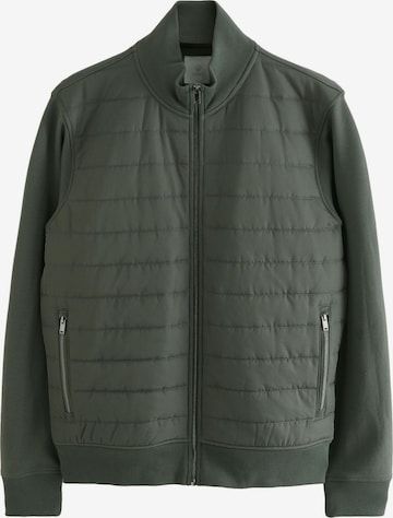 Next Prehodna jakna | zelena barva: sprednja stran