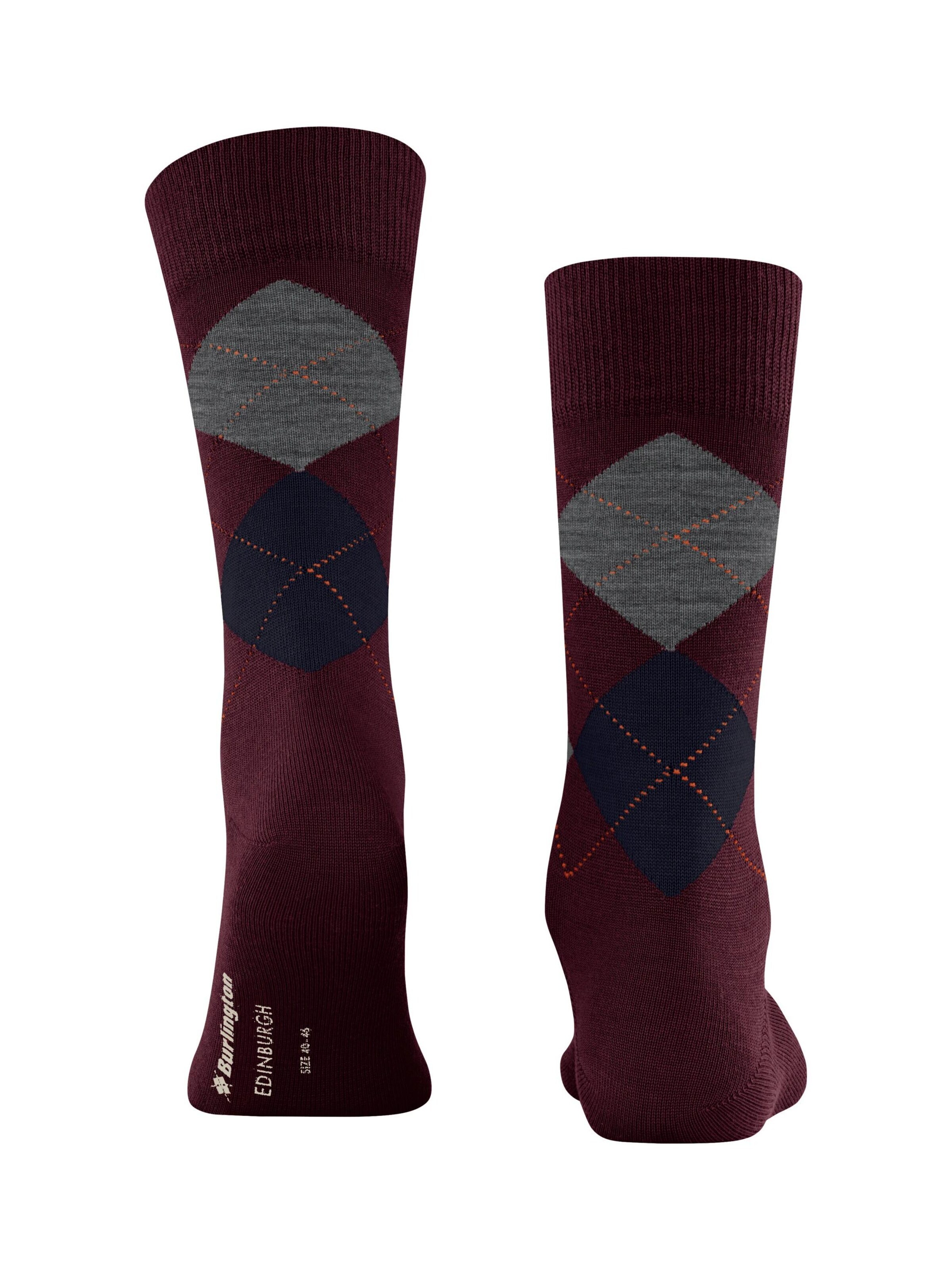 BURLINGTON Socken 'Edinburgh'‌‌‌ in Rot
