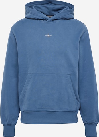 Calvin Klein Jeans Sweatshirt in Blau: predná strana