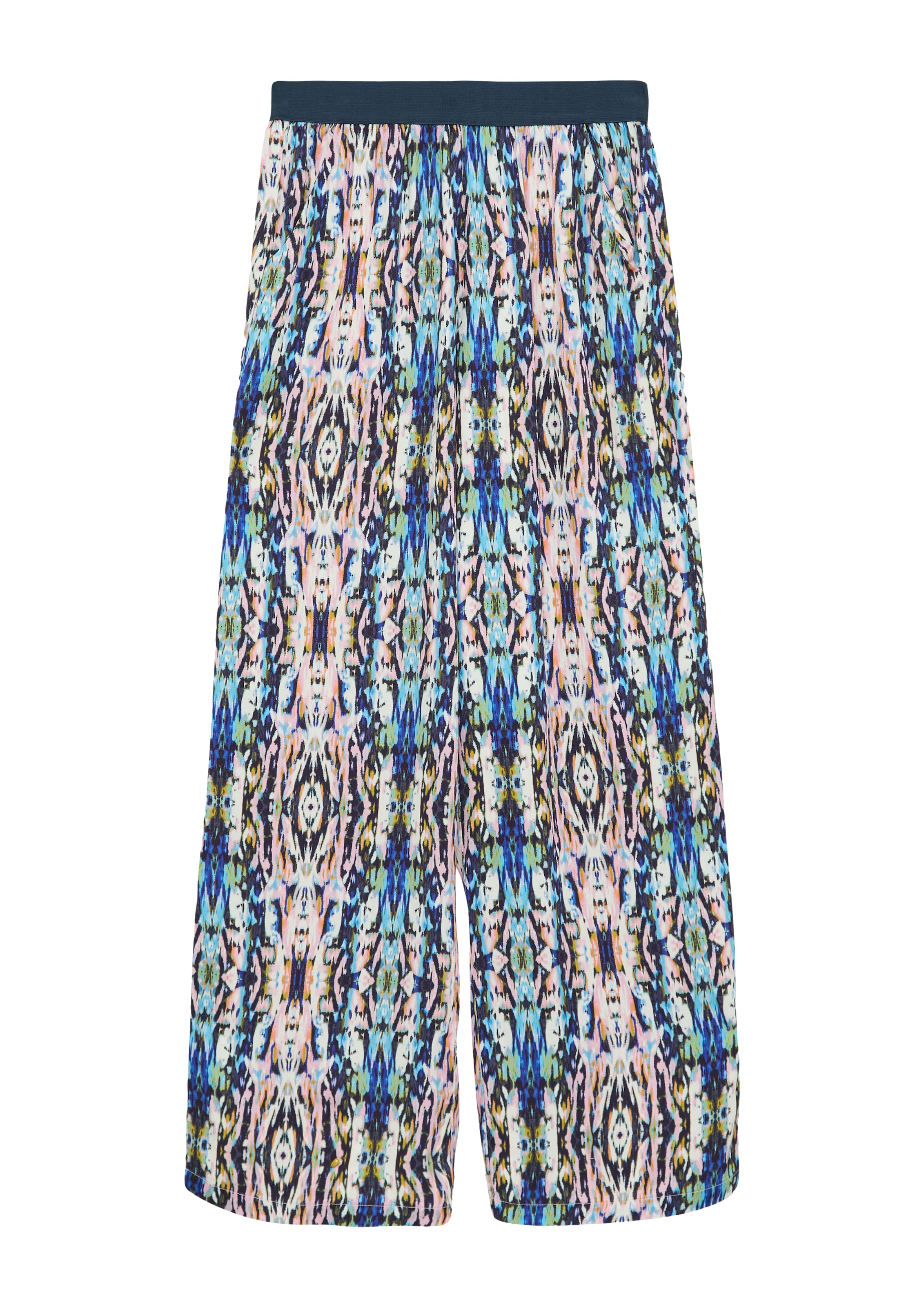 s.Oliver Wide Leg Hose in Beige: Vorderseite