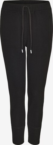 Effilé Pantalon 'Edigna' OPUS en noir : devant