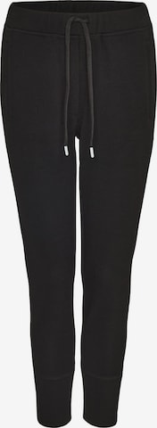 Pantalon 'Edigna' OPUS en noir : devant