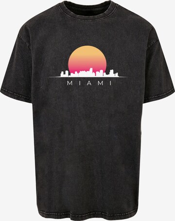 Merchcode Shirt 'Miami X' in Grey: front