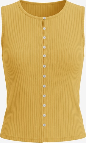 Imily Bela Kötött mellény - sárga: elől