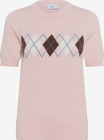 SAINT TROPEZ - Pullover em rosa: frente