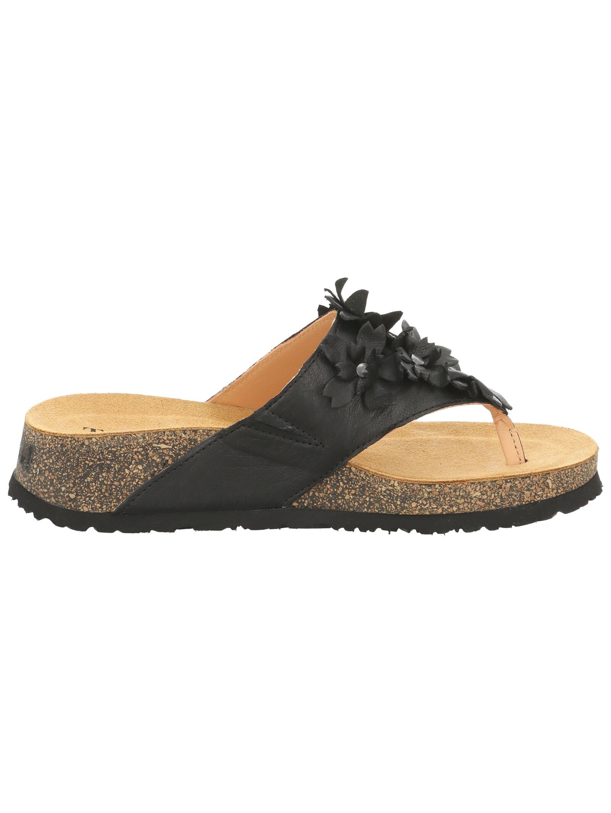 THINK! T-Bar Sandals 'Koak' in Black