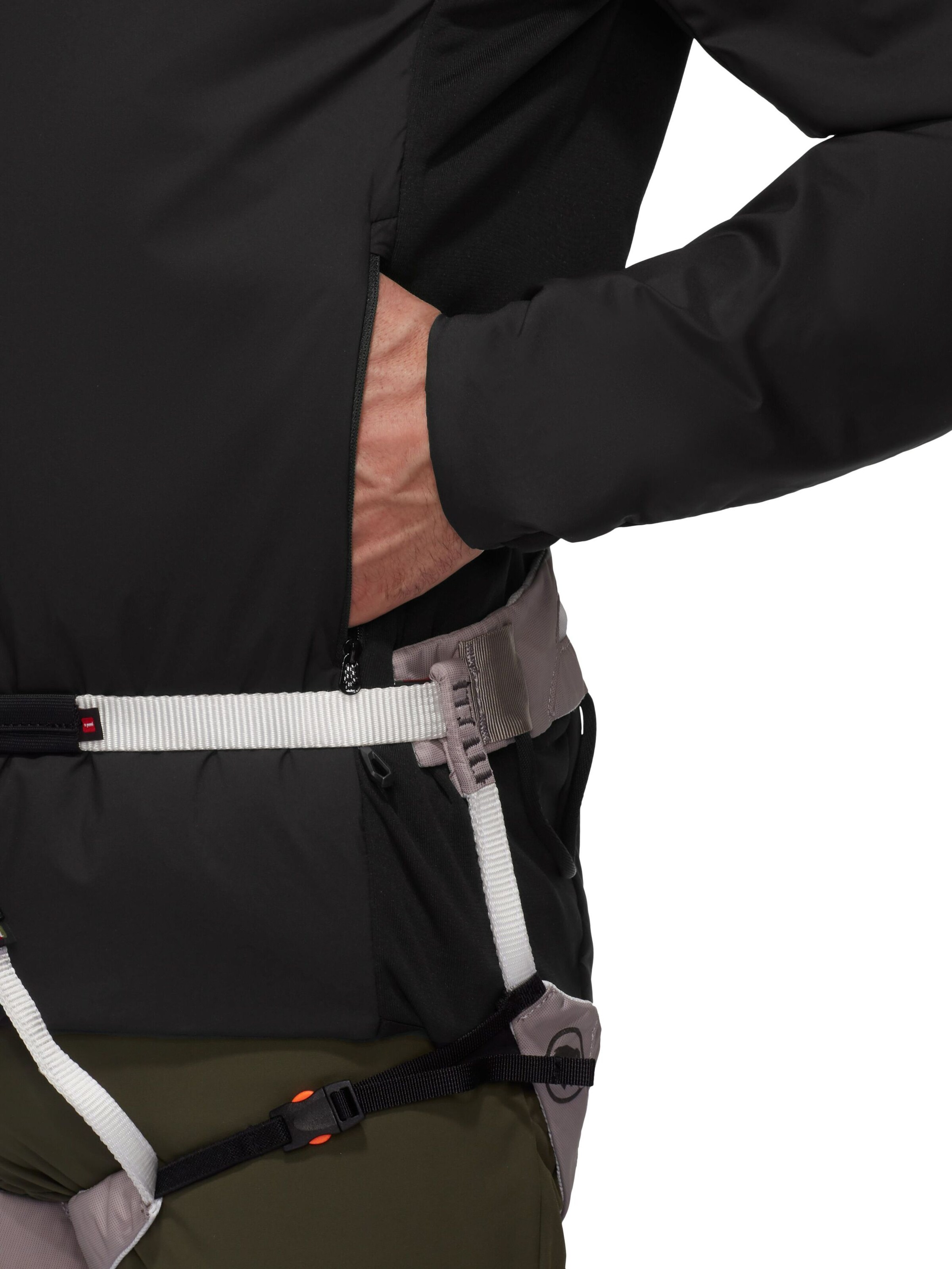 MAMMUT Outdoorjacke ‘Rime Light Flex’ in Schwarz