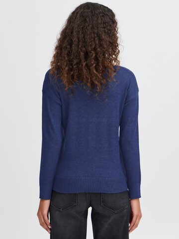 ICHI Trui ' IHSELA LS ' in Blauw