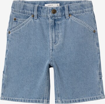 NAME IT Regular Jeans 'Ryan' in Blauw: voorkant