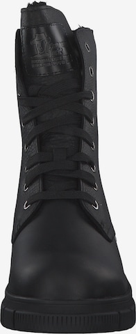 PANAMA JACK Lace-Up Ankle Boots 'Ninfa Igloo B' in Black