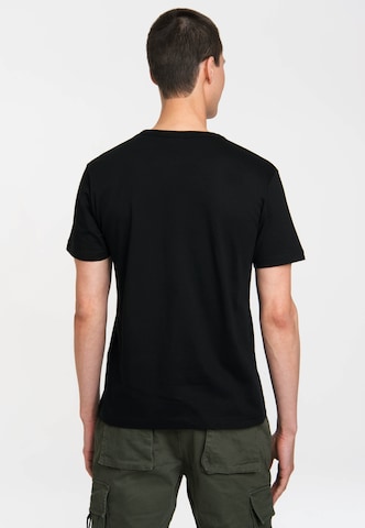 LOGOSHIRT Shirt in Zwart