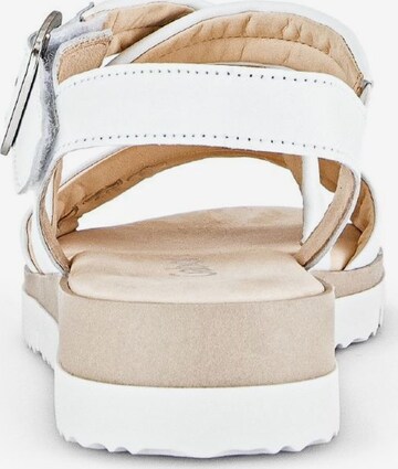 GABOR Strap Sandals in White