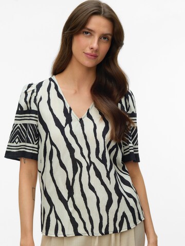 VERO MODA Blouse 'VMKAMILLE' in Black: front