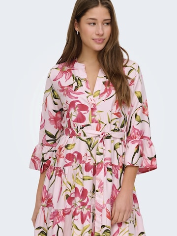 ONLY Kleid 'ONLSINA' in Pink