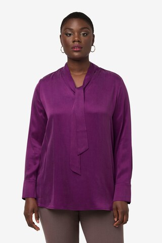 Ulla Popken Blouse in Purple: front