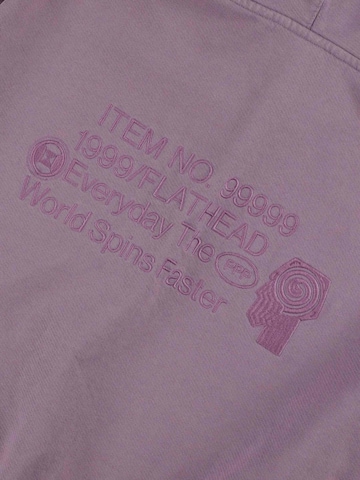 Prosto Sweatshirt 'Flathead' in Purple