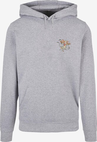 ABSOLUTE CULT Sweatshirt 'Tom and Jerry - Frankenstein Jerry' in Grey: front