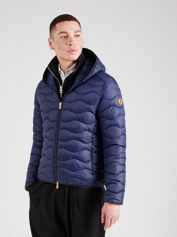 SAVE THE DUCK Between-Season Jacket 'REEF' in Blue: front