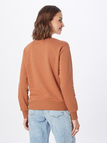 JDY Sweatshirt 'KELLY PARIS' in Braun