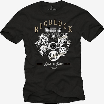 MAKAYA Shirt in Black: front