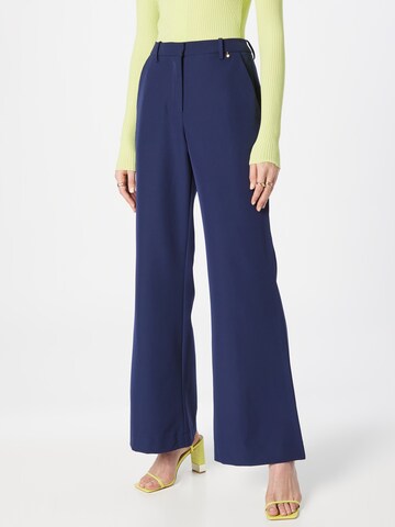 Fabienne Chapot Boot cut Pants 'Puck' in Blue: front