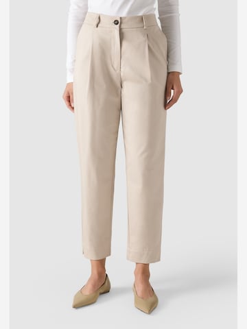 Regular Pantalon ' 182000 ' MAERZ Muenchen en marron : devant