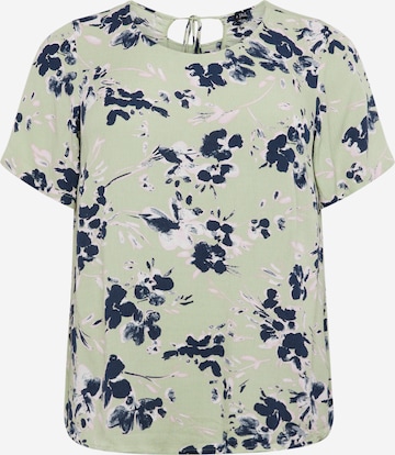 T-shirt 'MENNY' Vero Moda Curve en vert : devant