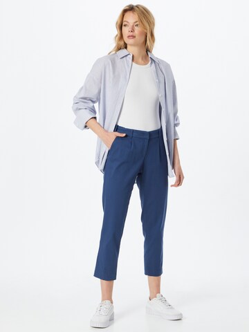 BRAX Regular Pleat-front trousers 'Maron' in Blue