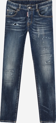 Regular Jeans de la DSQUARED2 pe albastru: față