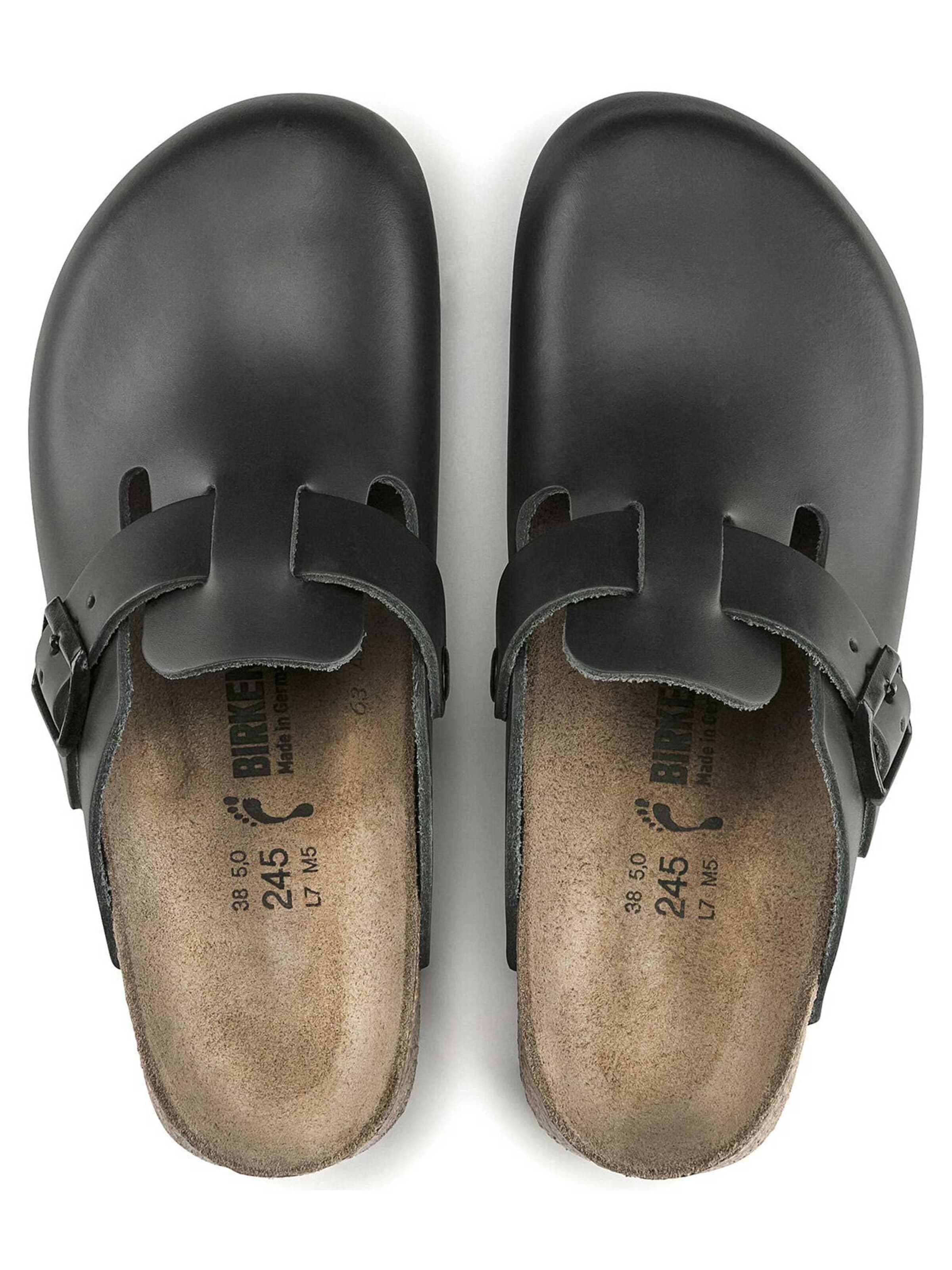 BIRKENSTOCK Clogs 'Boston'‌ in Schwarz