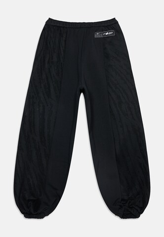 NIKE Loosefit Sportbroek in Zwart