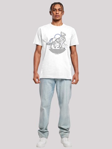 T-Shirt 'Harry Potter Buckbeak Line Art-WHT' F4NT4STIC en blanc