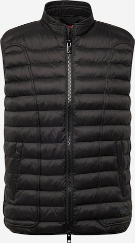 DIESEL Bodywarmer 'HAWKYL' in Zwart: voorkant