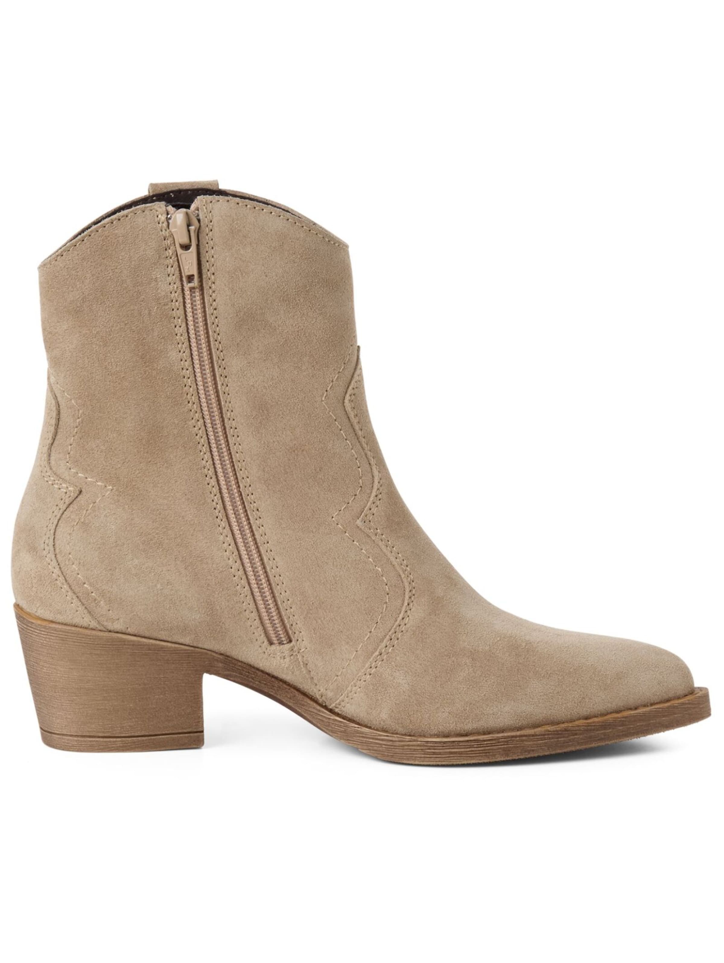 Bottes de cowboy Tamaris en beige