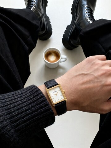 Lucleon Analog watch 'Legacy' in Gold