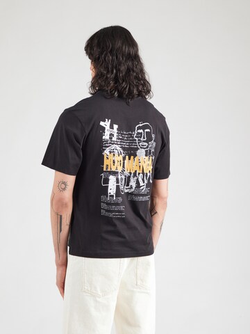 T-Shirt 'Nedix' HUGO en noir : devant