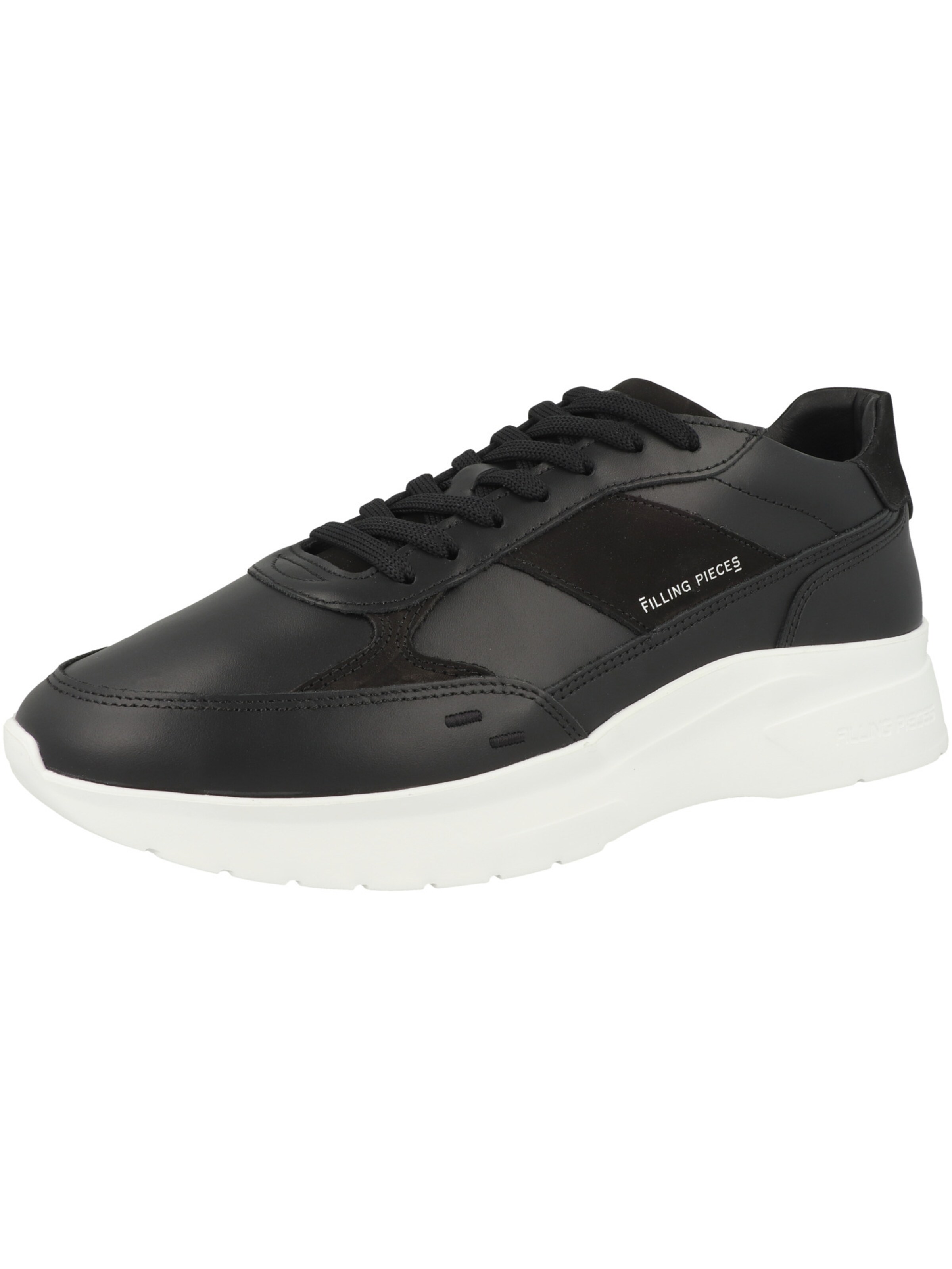 Filling Pieces Sneaker 'Jet Runner' in Schwarz: Vorderseite