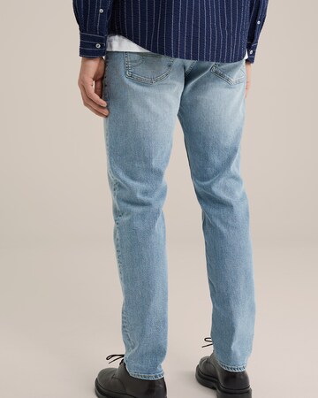 WE Fashion Slimfit Jeansy w kolorze niebieski