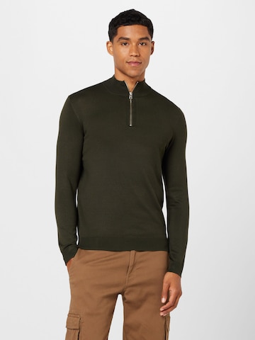 Only & Sons Sweater 'WYLER' in Green: front