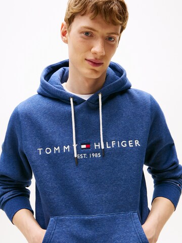 TOMMY HILFIGER Klasický střih Mikina – modrá