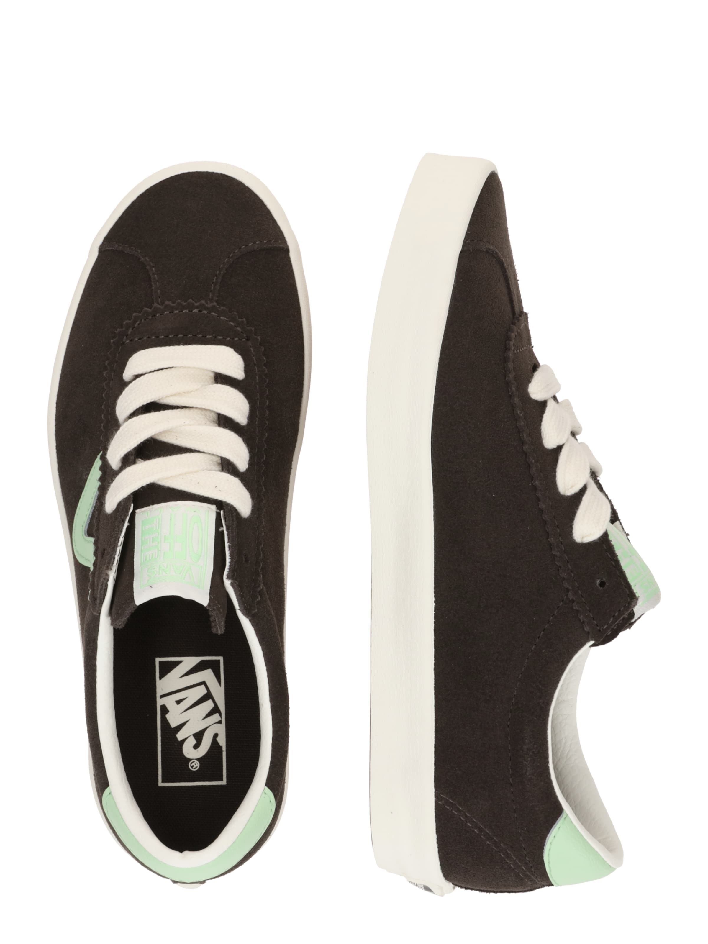 VANS Sneakers in Green: side